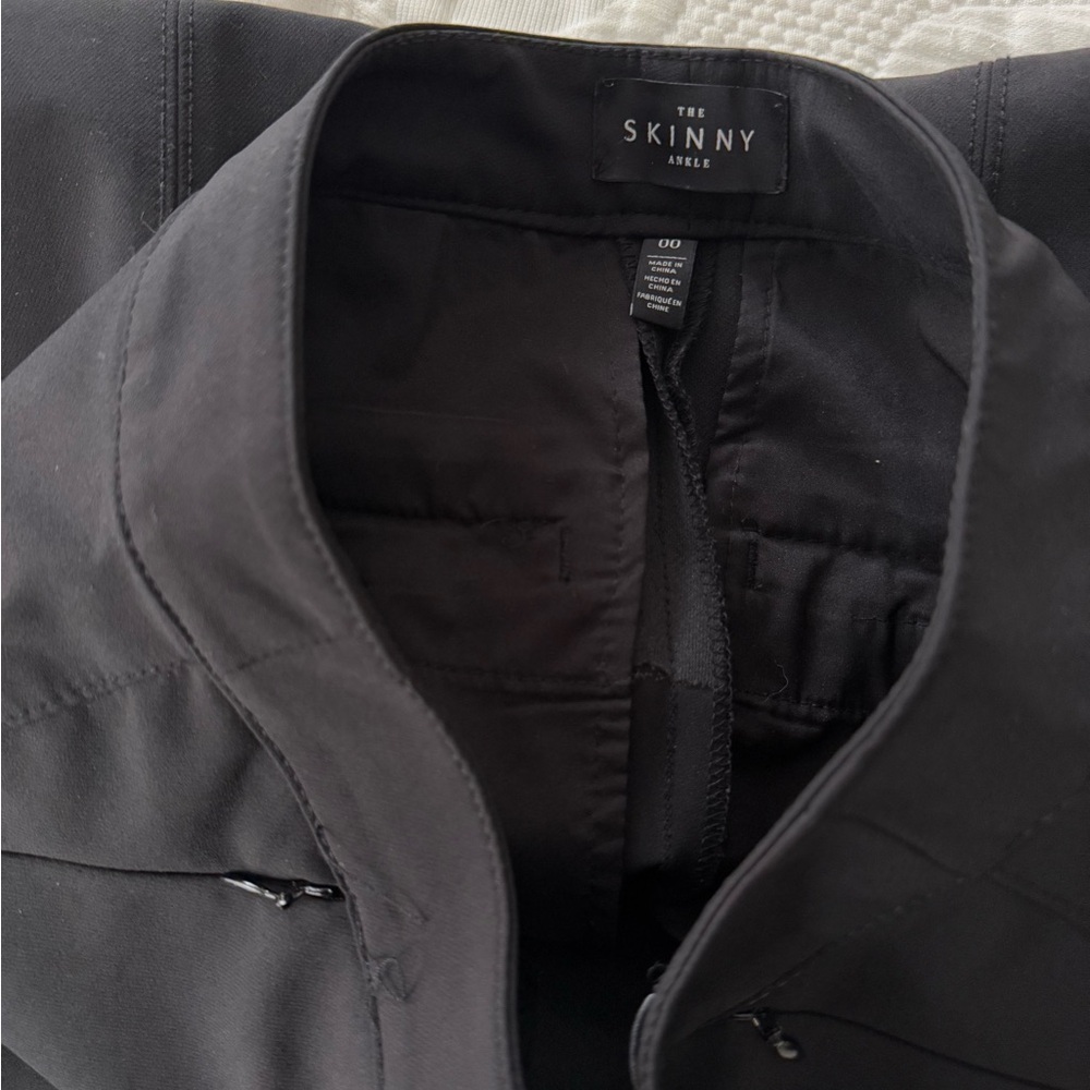 White House Black Market The Skinny Ankle Black Pants - Picture 5 of 6